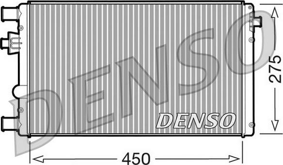 Denso DRM09042 - Radiatore, Raffreddamento motore www.autoricambit.com