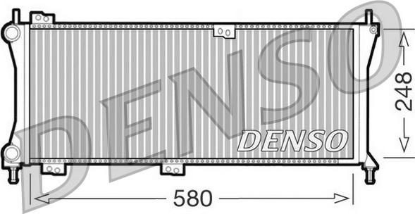 Denso DRM09083 - Radiatore, Raffreddamento motore www.autoricambit.com