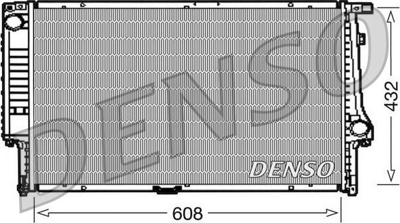 Denso DRM05061 - Radiatore, Raffreddamento motore www.autoricambit.com