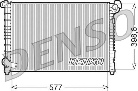 Denso DRM05101 - Radiatore, Raffreddamento motore www.autoricambit.com