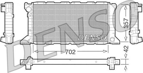 Denso DRM10099 - Radiatore, Raffreddamento motore www.autoricambit.com