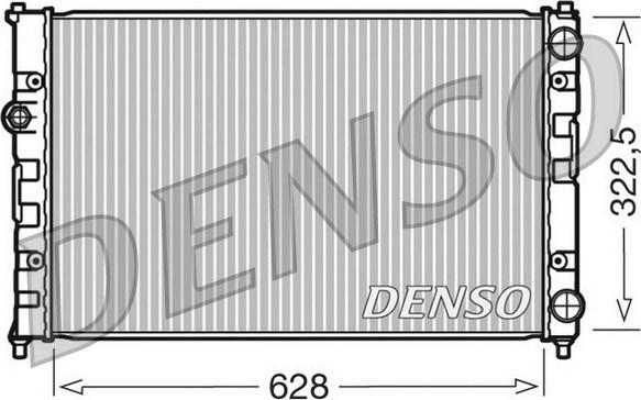 Denso DRM26009 - Radiatore, Raffreddamento motore www.autoricambit.com