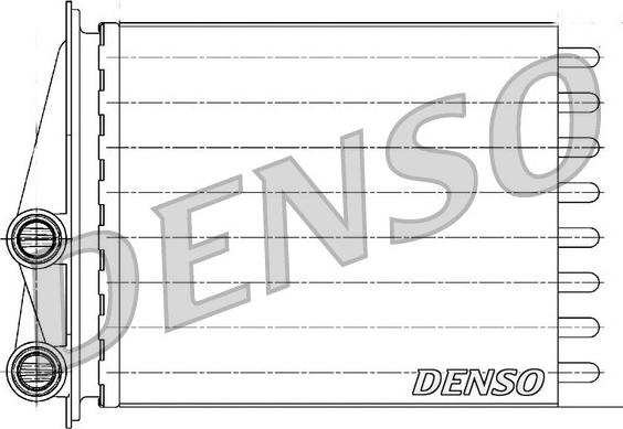 Denso DRR23020 - Scambiatore calore, Riscaldamento abitacolo www.autoricambit.com