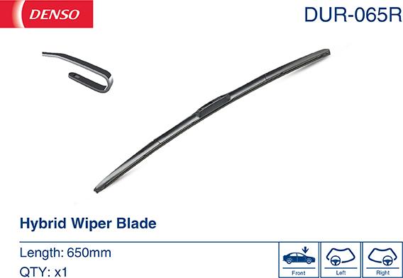 Denso DUR-065R - Spazzola tergi www.autoricambit.com