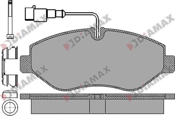 Japanparts PA117MK - Kit pastiglie freno, Freno a disco www.autoricambit.com