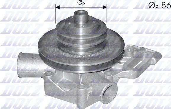 DOLZ C115 - Pompa acqua www.autoricambit.com