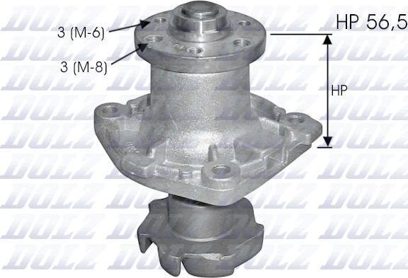 DOLZ S238 - Pompa acqua www.autoricambit.com