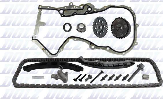 DOLZ SKCA008V - Kit catena distribuzione www.autoricambit.com