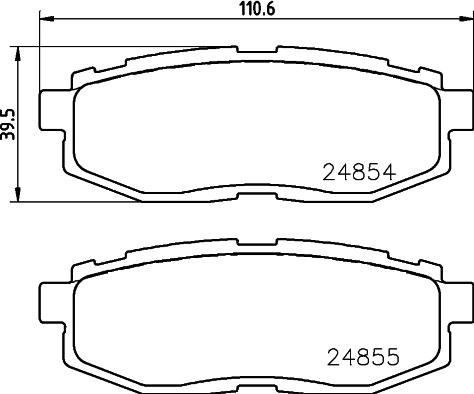 Magneti Marelli 600000100920 - Kit pastiglie freno, Freno a disco www.autoricambit.com