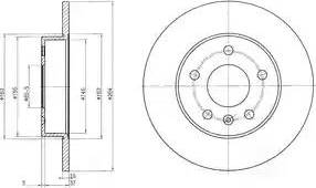 BENDIX 521299 - Discofreno www.autoricambit.com