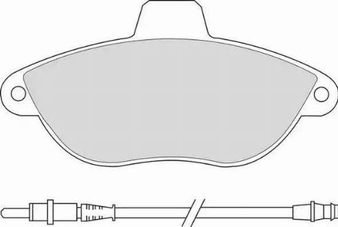 Duron DBP341002 - Kit pastiglie freno, Freno a disco www.autoricambit.com