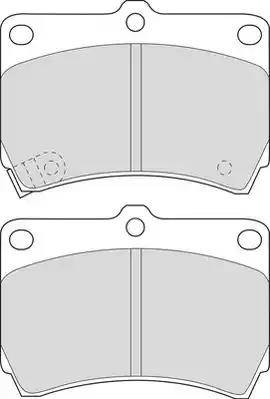 Duron DBP320715 - Kit pastiglie freno, Freno a disco www.autoricambit.com