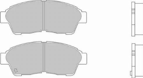 Duron DBP370867 - Kit pastiglie freno, Freno a disco www.autoricambit.com