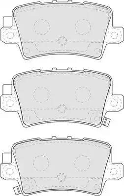 Duron DBP261862 - Kit pastiglie freno, Freno a disco www.autoricambit.com