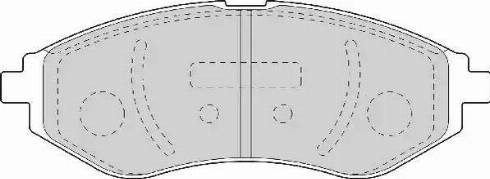 Duron DBP201699 - Kit pastiglie freno, Freno a disco www.autoricambit.com