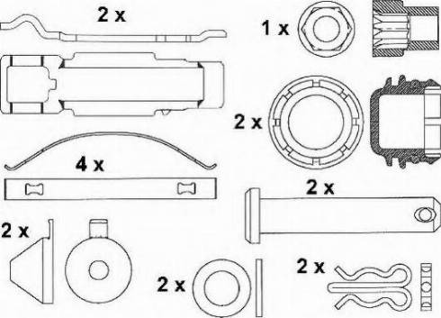 Duron DCV1598BFE - Kit pastiglie freno, Freno a disco www.autoricambit.com