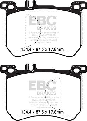 ATE 604869 - Kit pastiglie freno, Freno a disco www.autoricambit.com