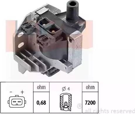 EPS 1.990.406 - Bobina d'accensione www.autoricambit.com