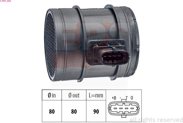 EPS 1.991.293 - Debimetro www.autoricambit.com