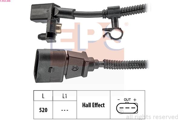 EPS 1.953.445 - Generatore di impulsi, Albero a gomiti www.autoricambit.com