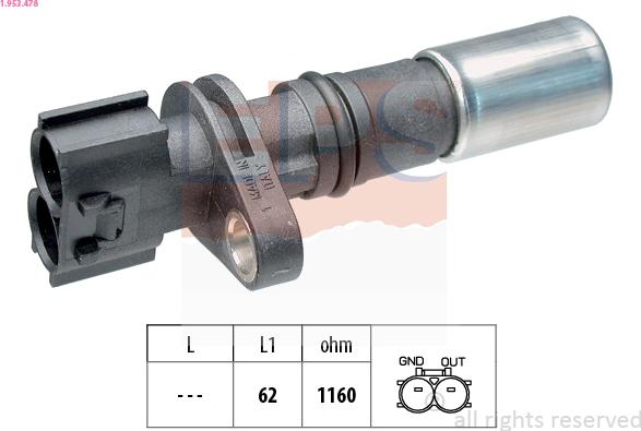 EPS 1.953.478 - Generatore di impulsi, Albero a gomiti www.autoricambit.com