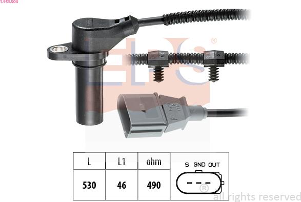 EPS 1.953.504 - Generatore di impulsi, Albero a gomiti www.autoricambit.com