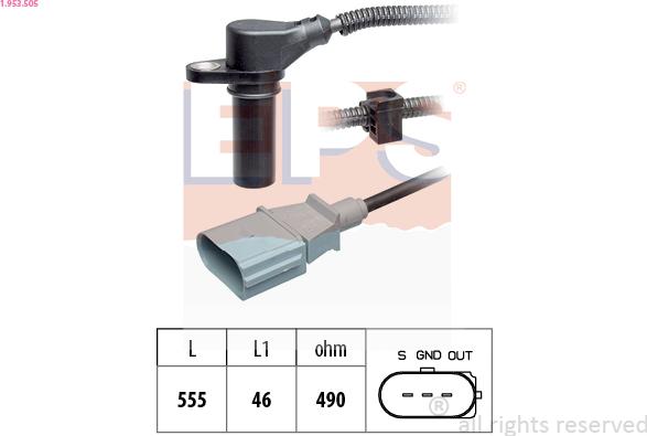 EPS 1.953.505 - Generatore di impulsi, Albero a gomiti www.autoricambit.com