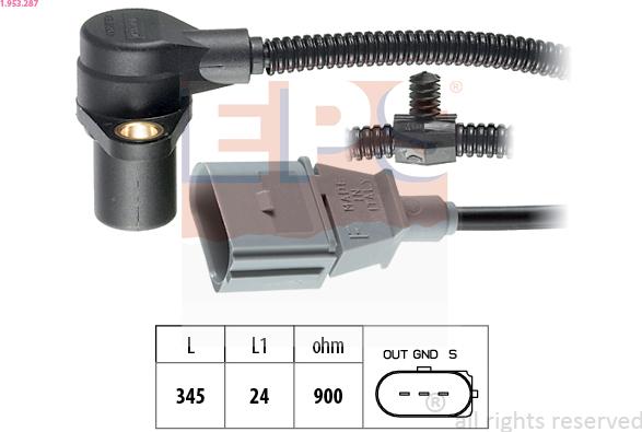 EPS 1.953.287 - Generatore di impulsi, Albero a gomiti www.autoricambit.com