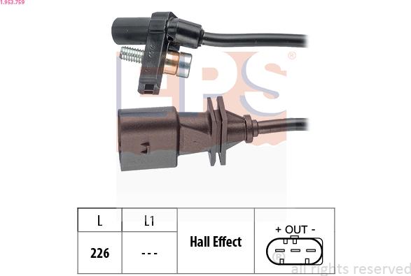 EPS 1.953.759 - Generatore di impulsi, Albero a gomiti www.autoricambit.com