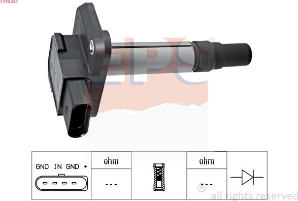 EPS 1.970.445 - Bobina d'accensione www.autoricambit.com