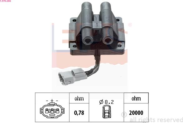 EPS 1.970.266 - Bobina d'accensione www.autoricambit.com