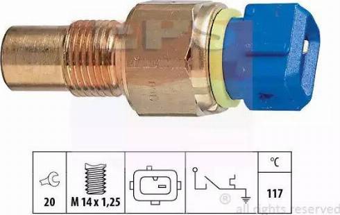 EPS 1.840.060 - Sensore, Temperatura refrigerante www.autoricambit.com