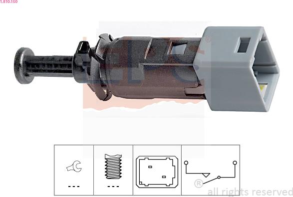 EPS 1.810.150 - Interruttore luce freno www.autoricambit.com