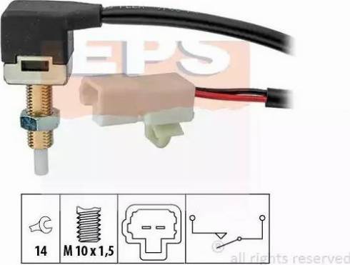 EPS 1.810.296 - Comando, Azionamento freno (Controllo motore) www.autoricambit.com