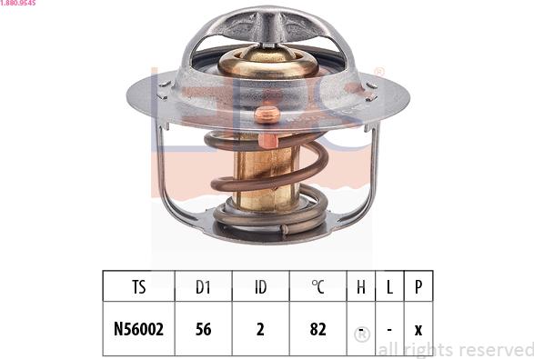 EPS 1.880.954S - Termostato, Refrigerante www.autoricambit.com