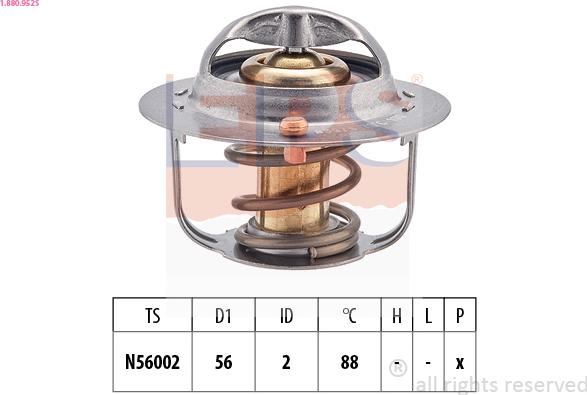 EPS 1.880.952S - Termostato, Refrigerante www.autoricambit.com