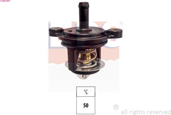 EPS 1.880.987 - Termostato, Refrigerante www.autoricambit.com