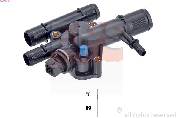 EPS 1.880.504 - Termostato, Refrigerante www.autoricambit.com