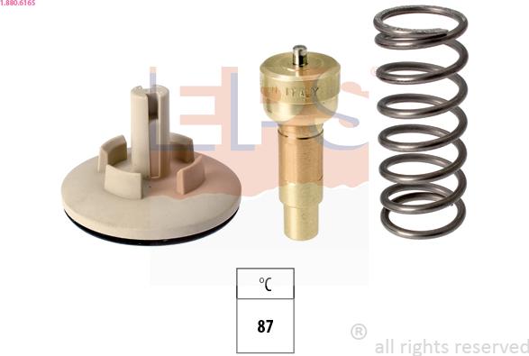 EPS 1.880.616S - Termostato, Refrigerante www.autoricambit.com