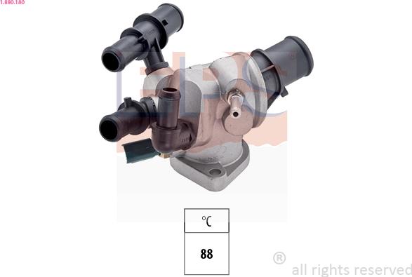 EPS 1.880.180 - Termostato, Refrigerante www.autoricambit.com