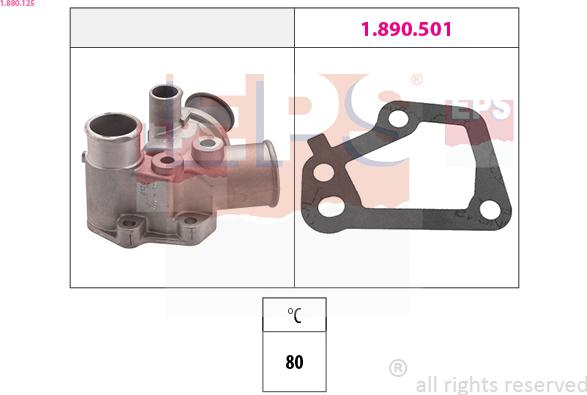 EPS 1.880.125 - Termostato, Refrigerante www.autoricambit.com