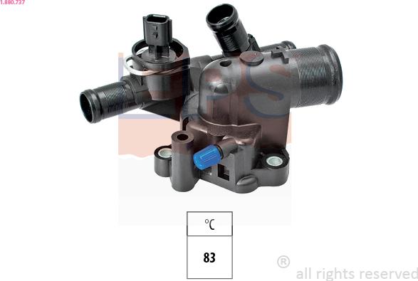 EPS 1.880.737 - Termostato, Refrigerante www.autoricambit.com