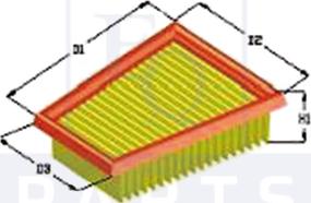 Equal Quality FA3066 - Filtro aria www.autoricambit.com