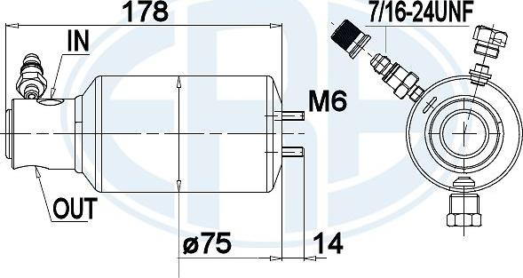 ERA 668009 - Essiccatore, Climatizzatore www.autoricambit.com