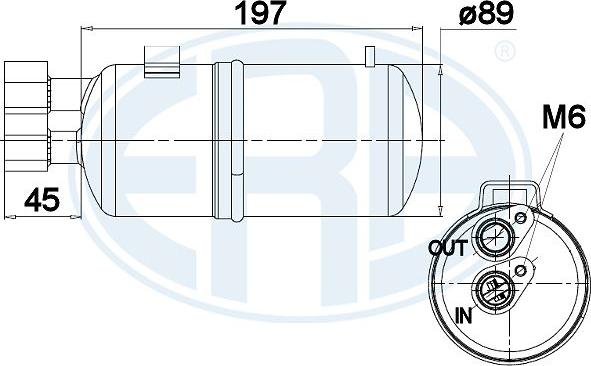 ERA 668006 - Essiccatore, Climatizzatore www.autoricambit.com