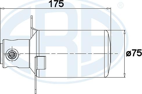 ERA 668015 - Essiccatore, Climatizzatore www.autoricambit.com