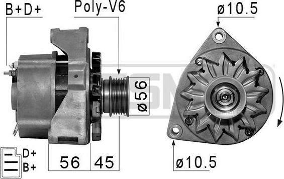 ERA 210014A - Alternatore www.autoricambit.com