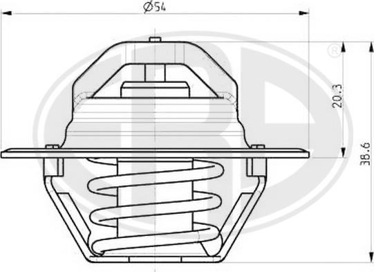 ERA 350103 - Termostato, Refrigerante www.autoricambit.com