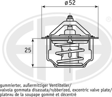 ERA 350351 - Termostato, Refrigerante www.autoricambit.com