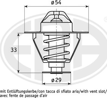 ERA 350309 - Termostato, Refrigerante www.autoricambit.com